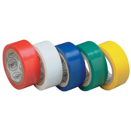 Vortex 5 Count .5 in. X 20 ft. Assorted Electrical Tape VO84739